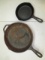 Cast-Iron Skillets - 10.5 and 6.5 -> Will not be Shipped! <- con 623