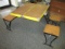 Vintage Foldable Table and  Chairs -> Will not be Shipped! <- con 620