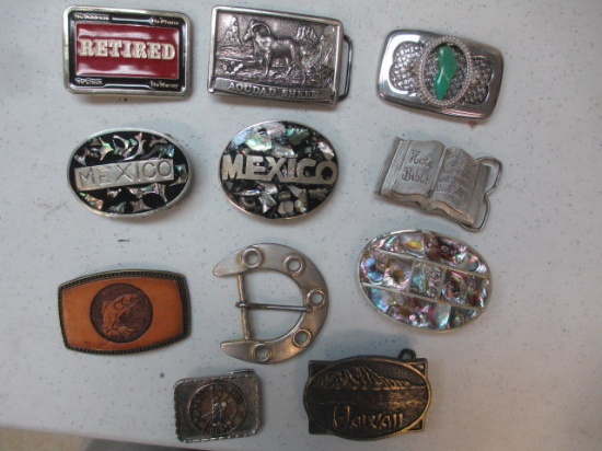 Belt Buckles - con 11