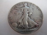 1946-D Walking liberty Half Dollar - con 200