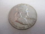 1954 Franklin Half Dollar - con 200