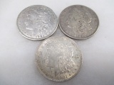 1921- P,S,D Morgan Silver Dollars - con 200