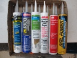 12 New assorted Caulk Tubes -> Will not be Shipped! <- con 311