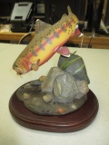 Golden Treasure Fish  Statue -> Will not be Shipped! <- con 311