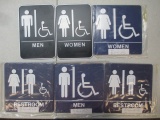 Mens - Womens - Bathroom Signs -> Will not be Shipped! <- con 311
