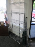 Stainless Steel Metro Rack with Wheels -> Will not be Shipped! <- con 621