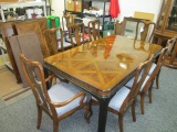 Drexel Heritage Table with 10 Chairs 3 leaves and cover -> Will not be Shipped! <- con 622