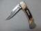 Uncle Henry Schrade Folding Hunting Knife - con 613