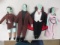 Complete Set of 4 Munsters Dolls - con 757