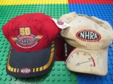 Two Signed NHRA Hats - con 757