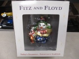 Fitz and Floyd Snow Boy Falling Ornament - con 317