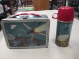 Space Lunch Box  - Early 80's  With Two Thermoses  - con 943