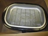 GE Roasting Pan fits 18 lb Turkey -> Will not be Shipped! <- con 317