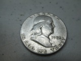 1952-S Franklin half Dollar - con 200
