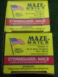 2New 5lb Maze Nails - Asphalt and Fiberglass -> Will not be Shipped! <- con 576
