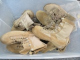 Five pairs of Assorted Military Boots -> Will not be Shipped! <- con 317