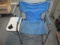 Fold out Camp Chair with Side Table -> Will not be Shipped! <- con 317