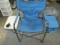 Heavy Duty Fold Out Chair with Side Table and Cooler -> Will not be Shipped! <- con 317