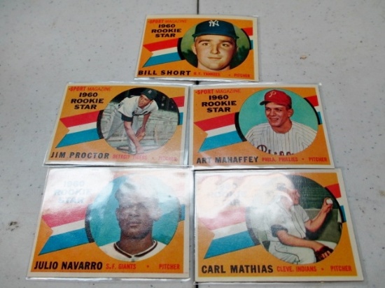 Vintage 1960's Rookie Star Cards - con 346