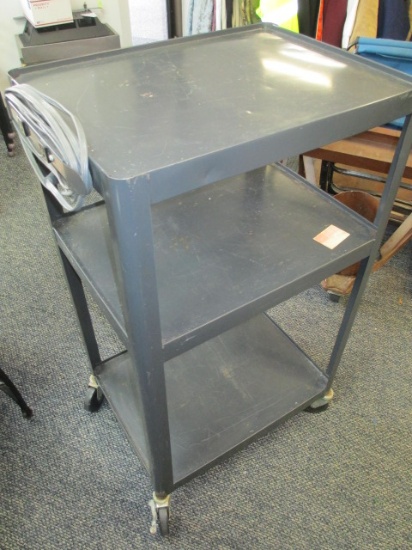 3 Tier Metal Rolling Cart - 43x24x18 -> Will not be Shipped! <- con 311