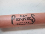 Roll of Wheat Pennies - Unsearched - con 757