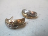 10k Gold Post Earrings - con 311