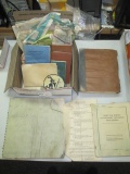 WWII Pilot Training Books and Maps - con 757