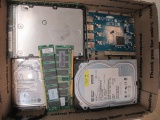Box assorted Computer Parts - con 757