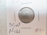 1865 3 Cent Nickel - con 346