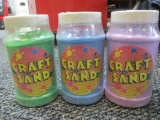 Lot of 12 Jars of Craft Sand - con 317