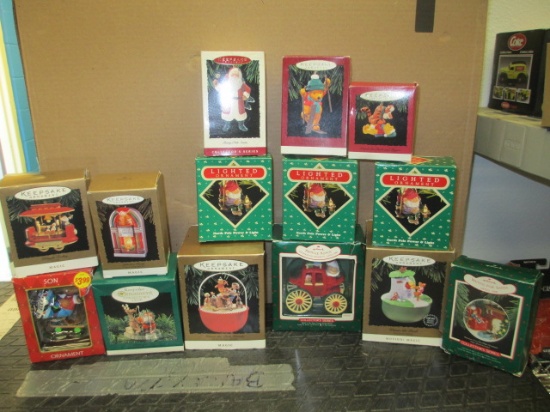 2 Boxes of Hallmark Ornaments con 757