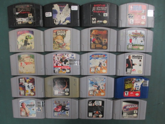 20 Nintendo 64 Games con 311