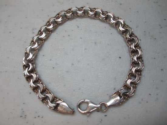 Silver 7" Bracelet con 12