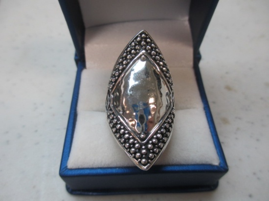 Heavy Silpada Sterling Silver Ring sz 10 con 181