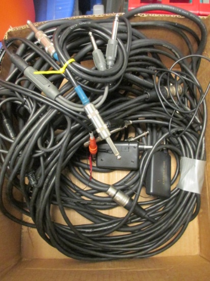 Microphone and Amp Cords con 12
