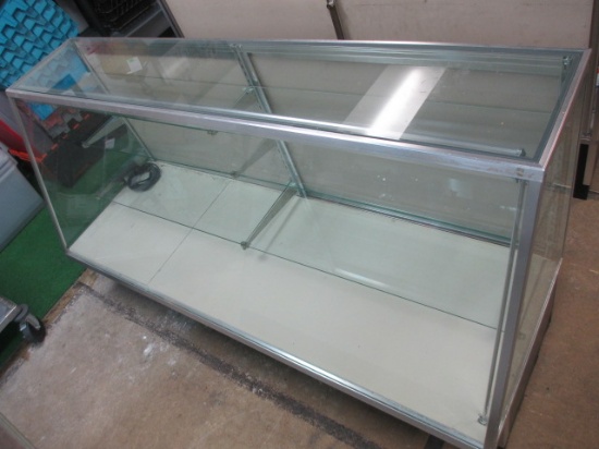 Display Case with Shelves, Lock and Key - 38x70x24 - Will not be Shipped - con 446