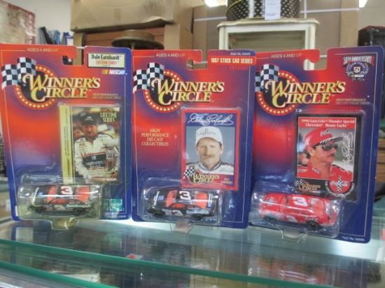 Three Dale Earnhardt Collectible Diecast - con 346
