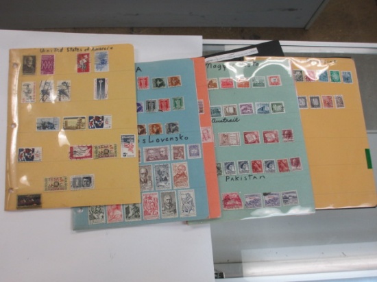 Stamp Books with Some Stamps - con 646