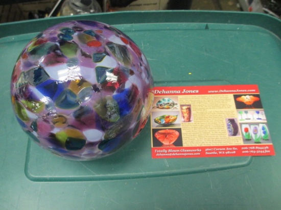 Blown Glass Ball - Will not be shipped - con 311