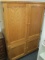 Oak Bedroom Armoire 52x42x25 - Will not be shipped - con 319