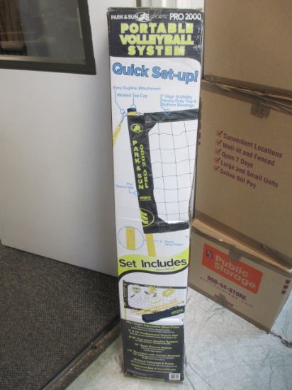 Portable Volleyball System - Will not be shipped -con 311