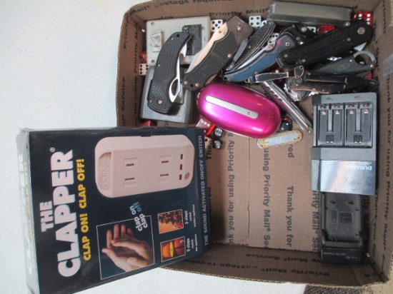 The Clapper, Knives and More - con 634