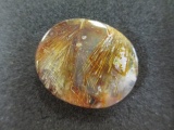 37.6 ct Sagenitic Agate - Out of Old Jewelry - con 583