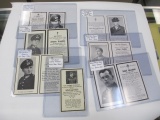 Seven WWII Military Death Cards - con 9