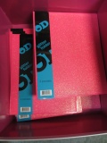 Designer Box with 32 New Glitter Folders - Will not be shipped -con 311
