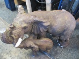 Decorative Elephant Coffee Table needs Glass top - 26