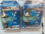 Two Schlage Door Sets - con 317