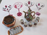 Assorted Glass and China Pcs - Will not be shipped - con 636