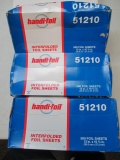 3 Boxes of New Foil Sheets - Will not be shipped - con 311
