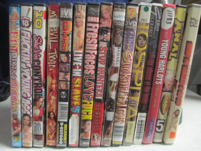 15 Adult DVDs - con 653